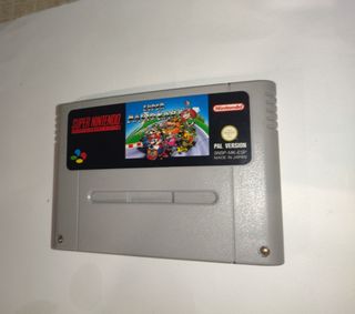 Super Mario Kart SNES Super Nintendo 