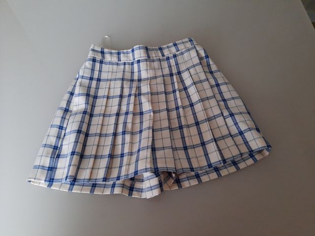 Falda pantalón de cuadros