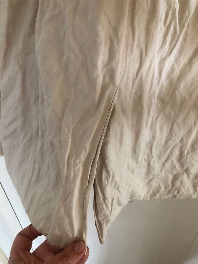 Gabardina Zara manga corta