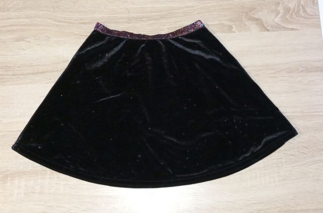 Gonna velluto 5 anni bimba