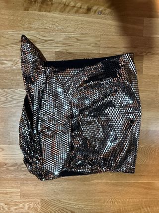 falda lentejuelas zara