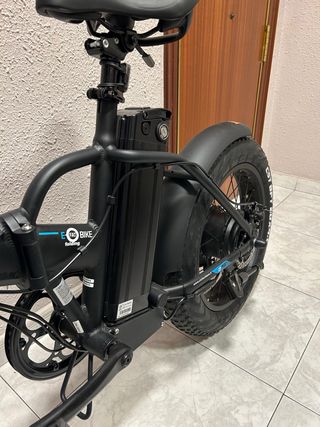 bicicleta eléctrica plegable 