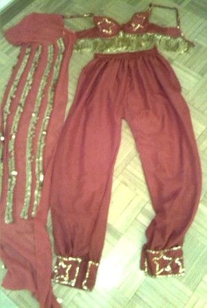Traje completo danza del vientre