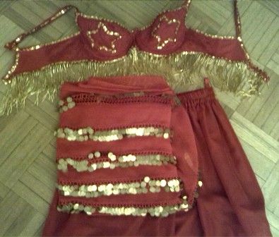 Traje completo danza del vientre