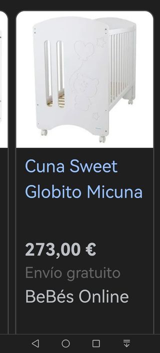 Cuna Sweet globito