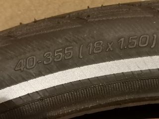 1 NEUMÁTICO NUEVO 18 X 1.50.    SCHWALBE MARATHON 
