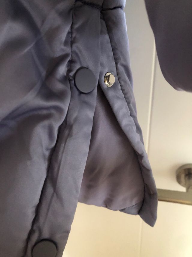 Plumas lefties color azul grisáceo