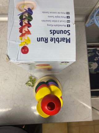 Pista canicas musical Montessori