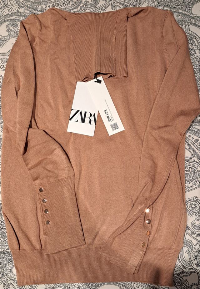 Jersey cuello vuelto Zara Nuevo
