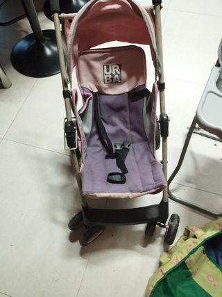 Carrito trona capazo mucñeco