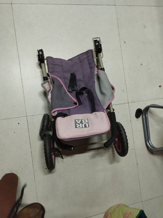 Carrito trona capazo mucñeco