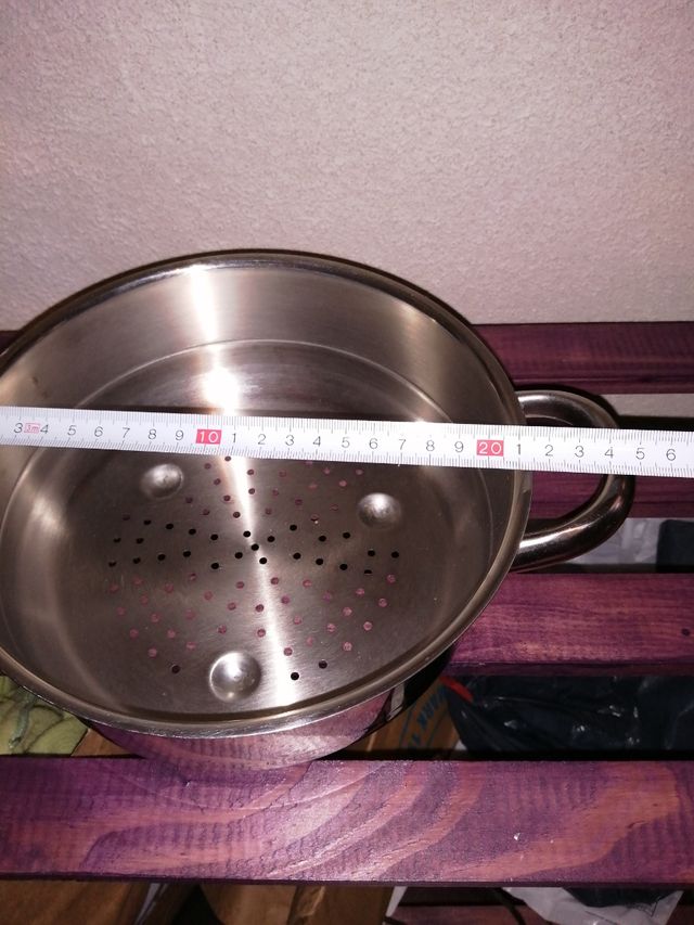 Cocedero acero inoxidable