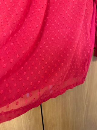 Blusa color rojo, Cortefiel, M, sin estrenar