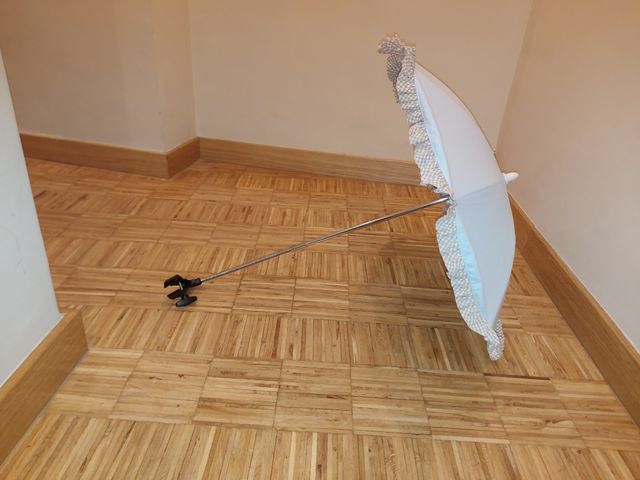 Sombrilla carroto bebe azul