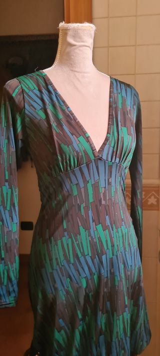abito stile missoni tg S elasticizzato