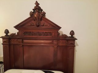 Cama individual estilo alfonsino s.XIX