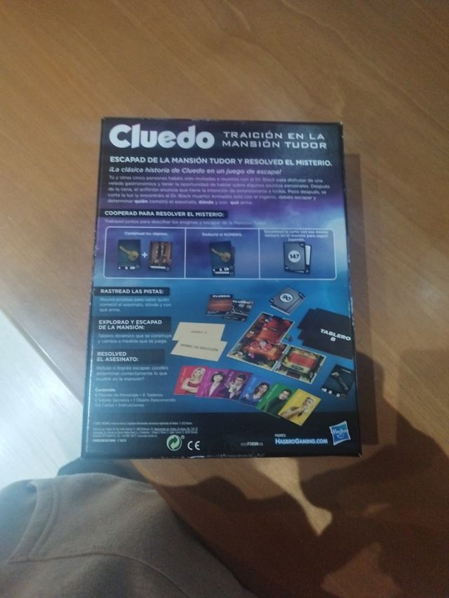 Cluedo Traición En La Mansión Tudor 