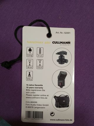 Trípode para cámara