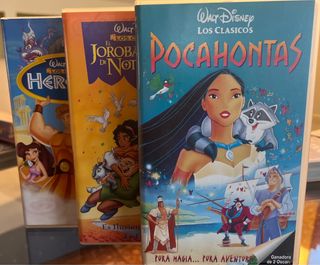 Cintas Disney VHS Colección clasicos