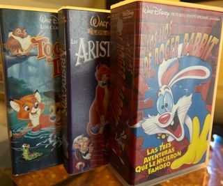 Cintas Disney VHS Colección clasicos