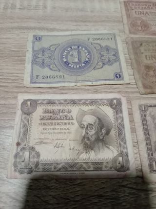 Billetes  1 peseta