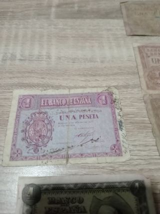 Billetes  1 peseta
