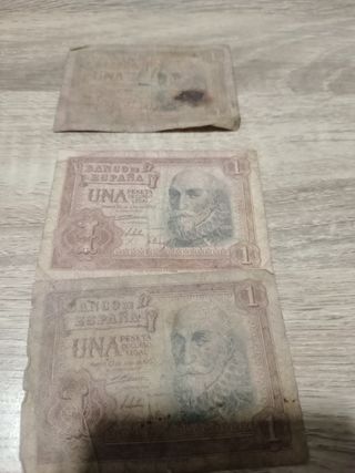 Billetes  1 peseta