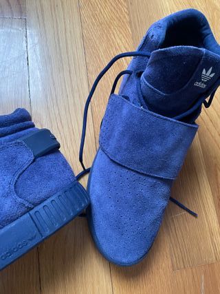 Adidas Tubular Invader Strap 42 (Azul Marino)