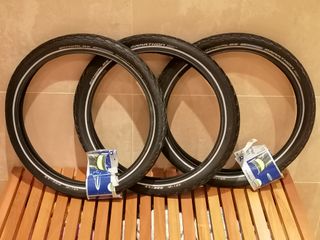 TRES NEUMÁTICOS SCHWALBE  18 X  1,65