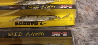 Señuelos wavy jig barros pesca