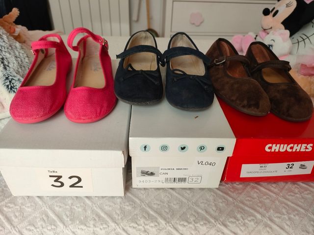 Zapatos bailarinas niña