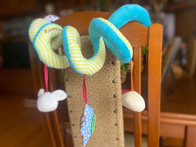 espiral actividades carro/cuna para bebé/niñ@