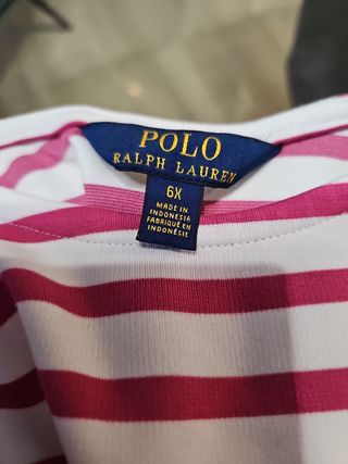 vestido polo ralph lauren niña 6 años