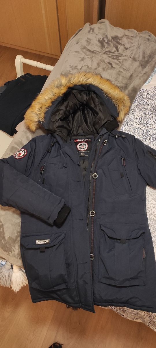 Abrigo azul Marino mujer