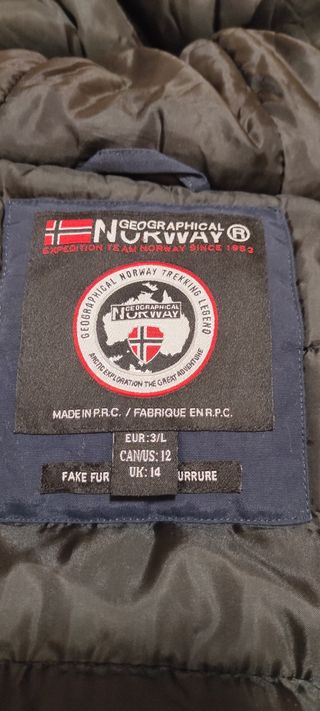 Abrigo azul Marino mujer