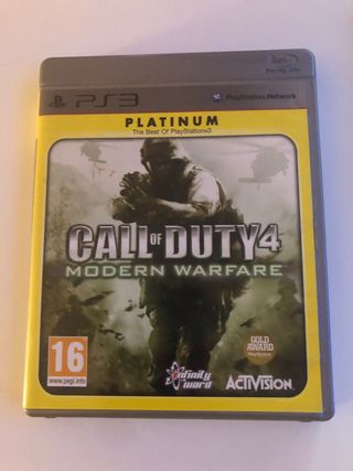 Call of Duty 4 Modern Warfare PS3 (Versión UK)