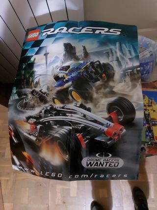 Póster Lego Racers