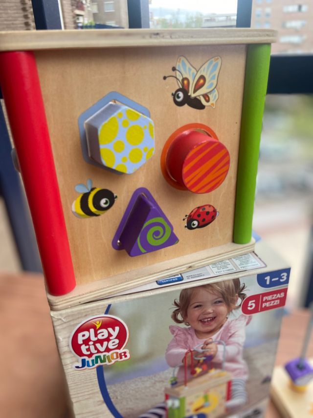 juguetes madera actividades psicomotricidad