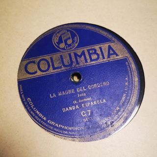 Colección discos gramófono