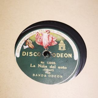 Colección discos gramófono