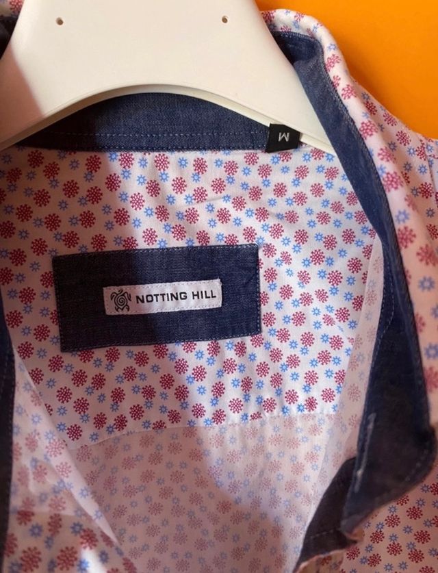 camicia a fantasia uomo