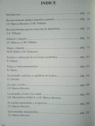 LIBRO 'LA SALUD DEL DEPORTISTA'