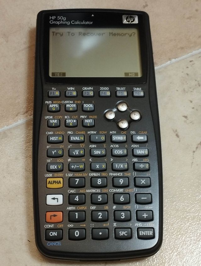 Calculadora grafica HP