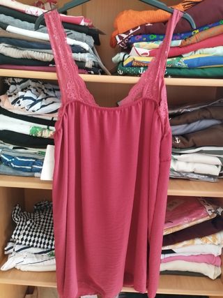 Camiseta lencera 