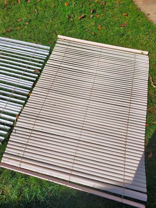 lote tres Persianas venecianas PVC  90x125 cm