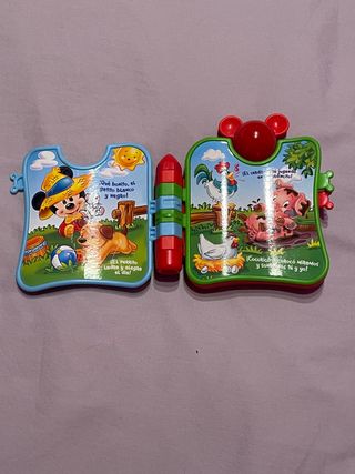 Libro Infantil Mickey Mouse y Animales