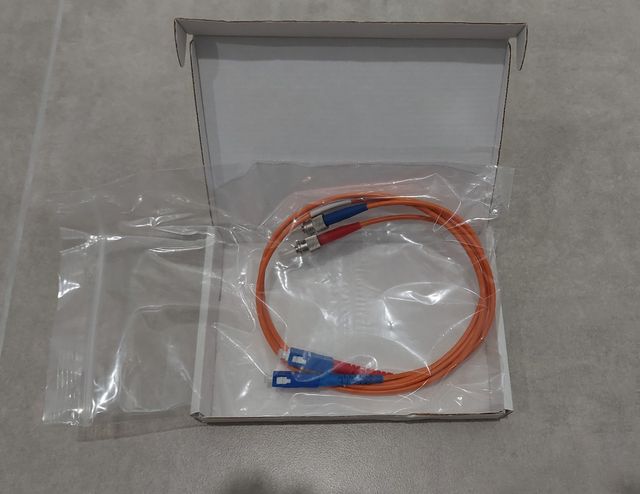 Cable de fibra óptica Duplex