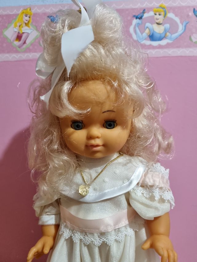 Muñeca comunión bautizo