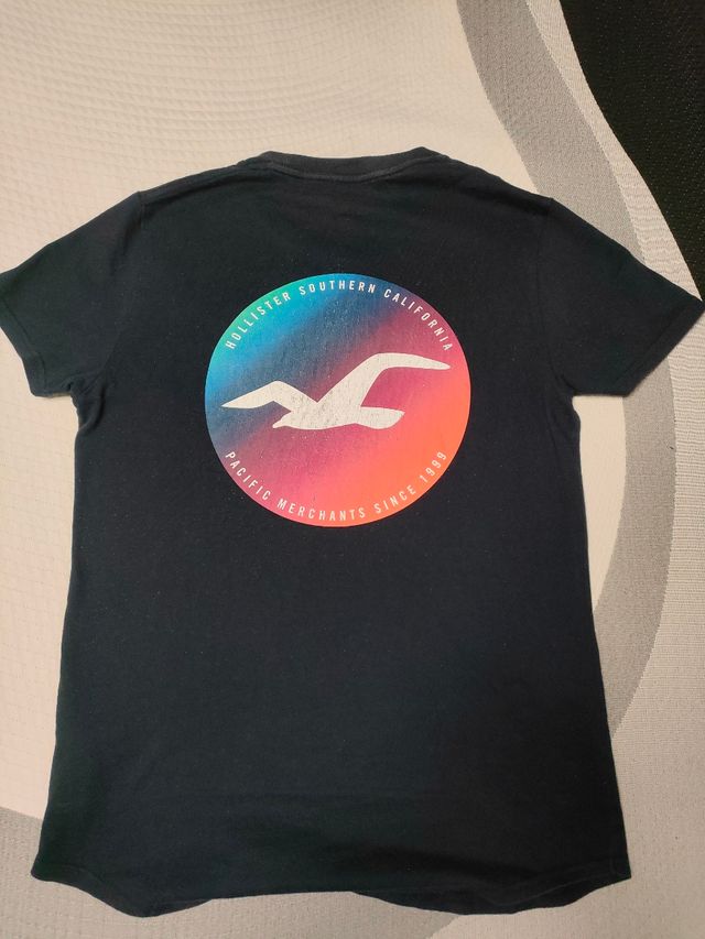 Camiseta Hollister. Talla XS, manga cort
