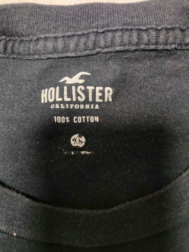 Camiseta Hollister. Talla XS, manga cort